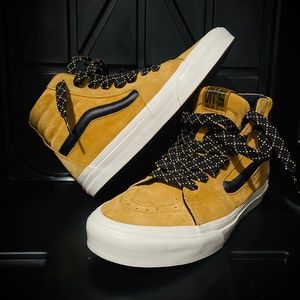 Sk8-Hi XL Nubuck Shoe Water Repellent Suede Brown Sz Men 6.5 Women 8.0